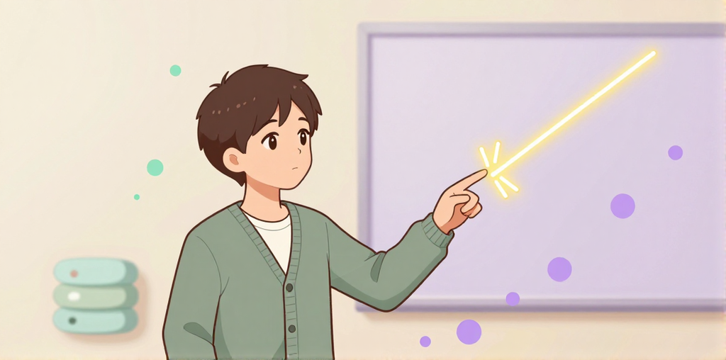 単回帰分析のメタファーイラスト