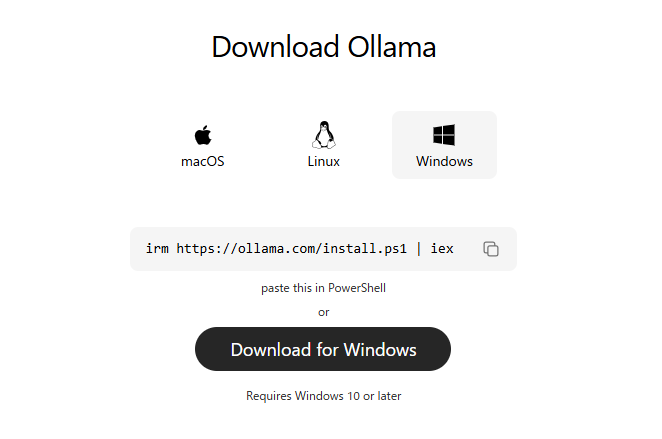 Ollamaのダウンロード方法