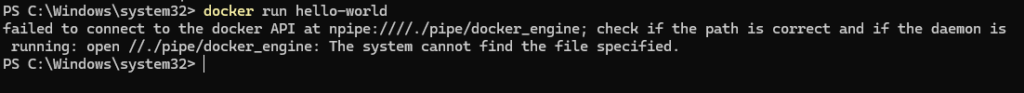 Dockerの失敗例