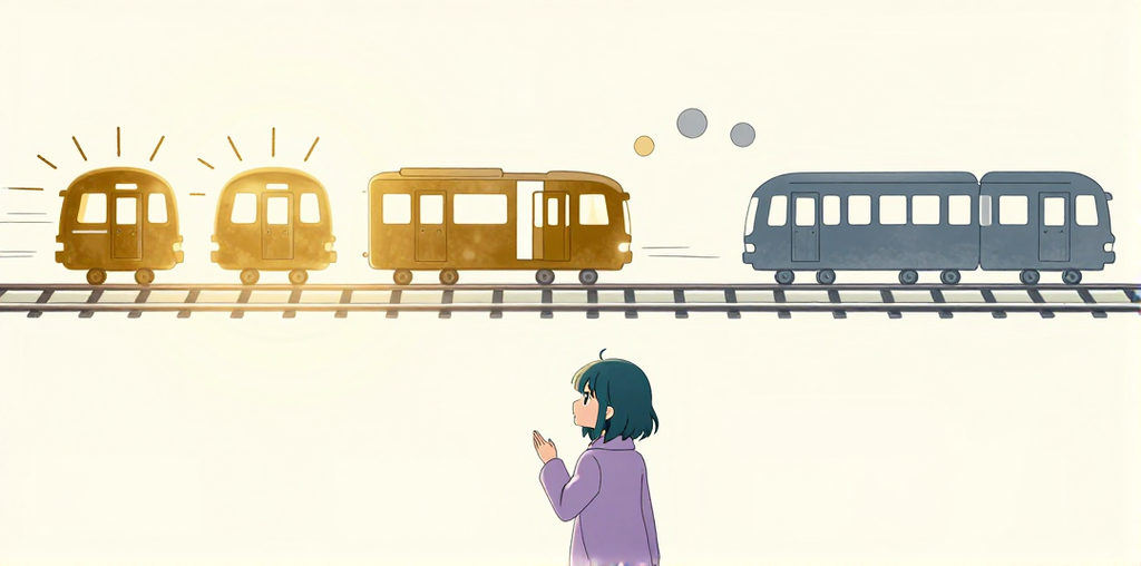 定常性のメタファーイラスト