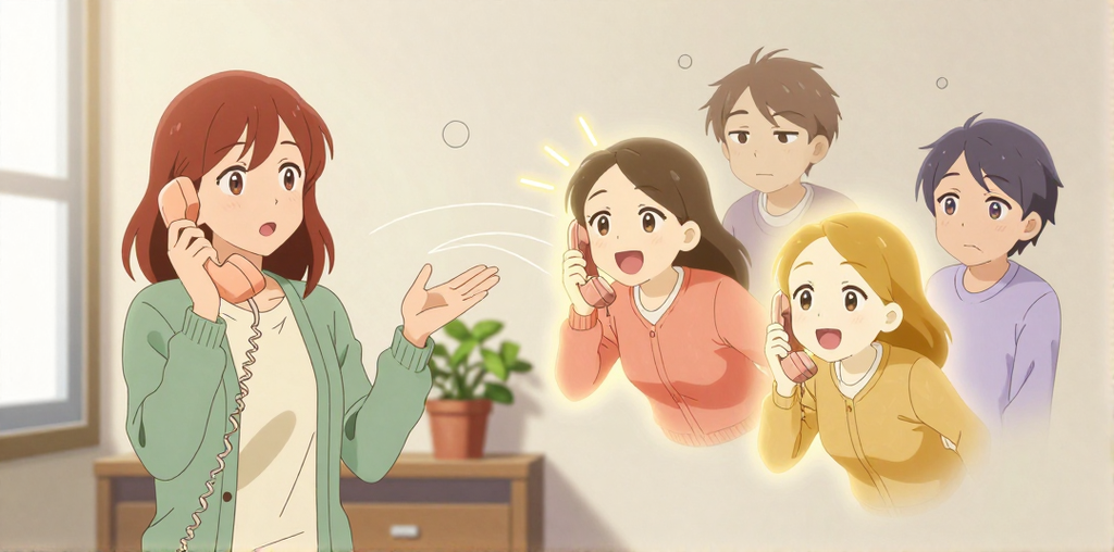 k近傍法のメタファーイラスト